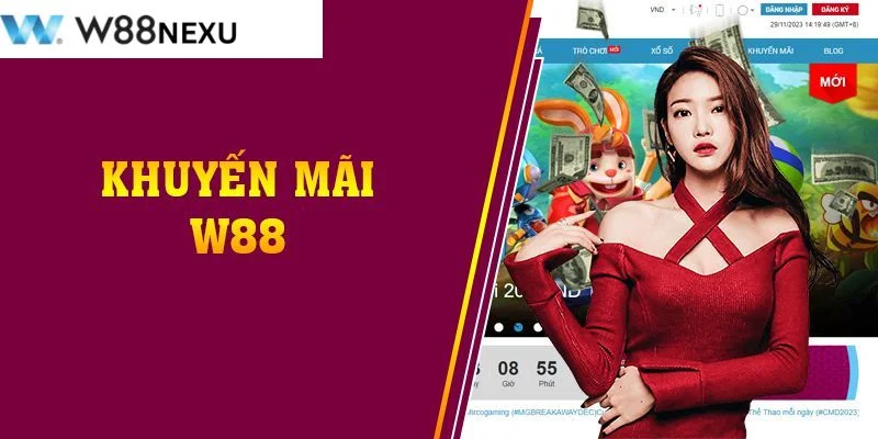 Khuyến Mãi W88 – Ưu Đãi Độc Quyền Dành Cho Tân Thủ 2025 Cách nhận các chương trình khuyến mãi W88 vô cùng đơn giản và nhanh chóng.